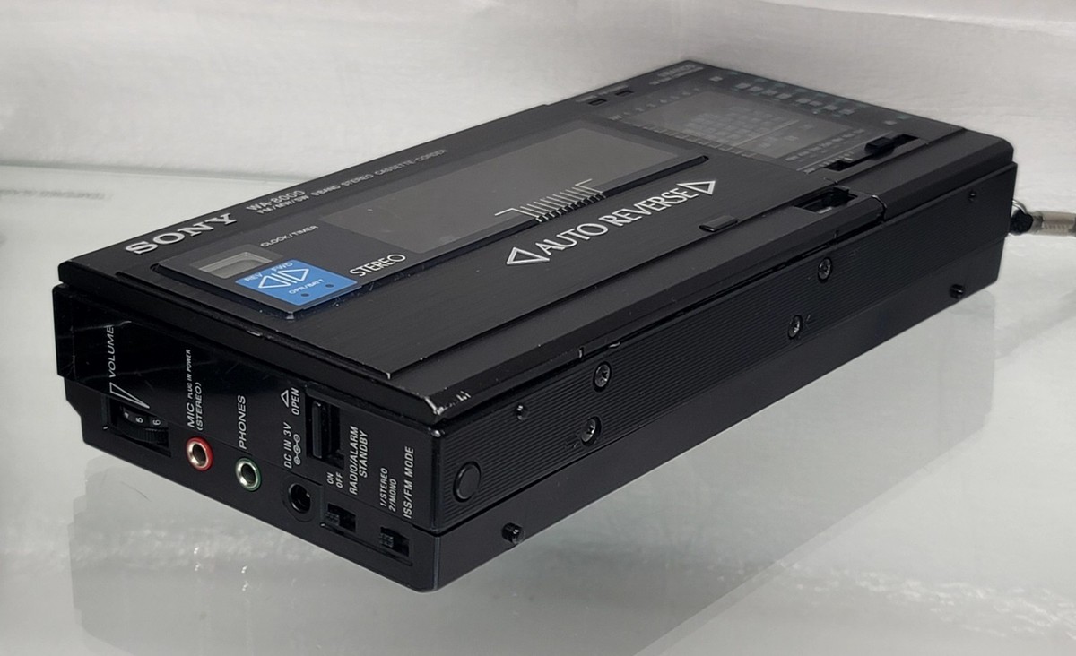 Sony WA 8000 Walkman Cassette Player Radio Needs service See video