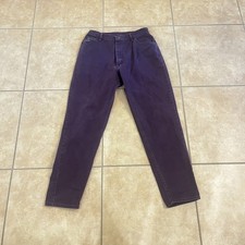 Wrangler For Women Jeans VINTAGE Purple - High waist relaxed fit size 14 30x32