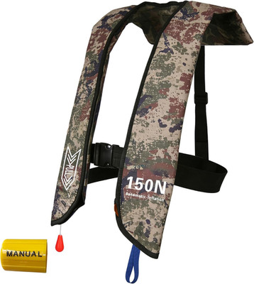 Inflatable Life-Jacket for Adults| Life-Vest with Automatic/Manual Multifunction
