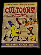 The Golden Age Of Cartoons: Cultoons! Ads And Oddities (DVD) BRAND NEW / SEALED