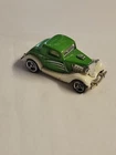 Vintage Hot Wheels 1934 Ford 3 Window Coupe Green Hot Rod  1998 Mattel
