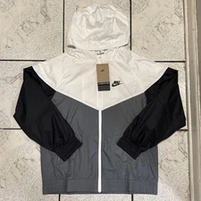 New Nike Sportswear Windrunner Big Kids' Hooded Repel Jacket Size XL FZ5516-100