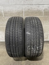 2x P20550r17 Bridgestone Ecopia Ep422 Plus 832 93 H Used Tires 2055017