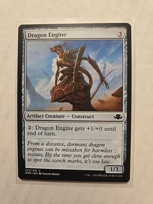 Dragon Engine - Dominaria Remastered - LP - Common - Artifact Creature - MTG
