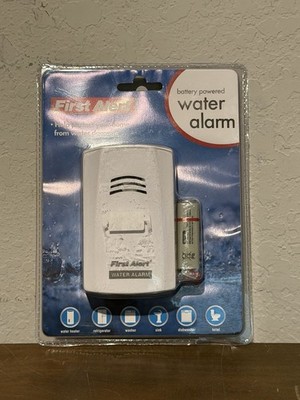 Water Alarm First Alert WA100 Battery Operated Water Alarm New Sealed NOB