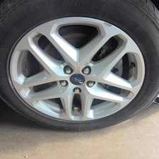 Used Wheel Fits 2014 Ford Fusion 17x7-12 Aluminum 5 Split Spokes Grade C