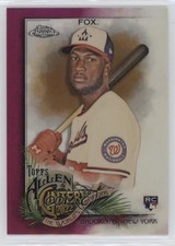 2022 Topps Allen & Ginter Chrome Magenta Refractor 43/199 Lucius Fox #300 ms9