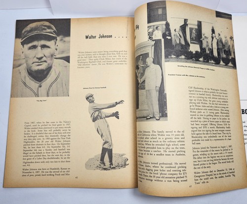 Vintage 1953 Washington Nationals Baseball Yearbook MLB - Picture 10 of 12