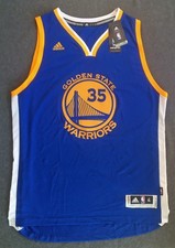 NWT 2016 Kevin Durant 35 Golden State Warriors Adidas Swingman Jersey sz XL