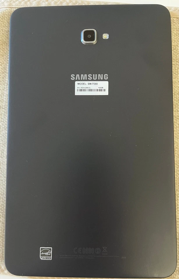 Tablet Samsung Galaxy Tab A (2016) SM-T580 10.1" 16GB Negra Android WiFi Foto 3 de 4