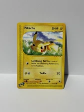 Expedition E-Reader Pikachu 124/165 Pokemon TCG