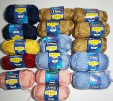 24 Patons Zest Balls,8 Ply Stitch Yarn,50 g each, 100 Acrylic , Mixed Colours