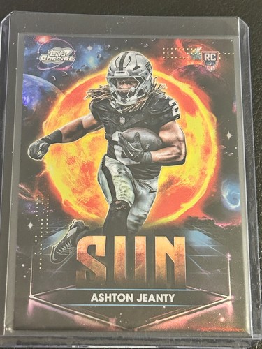 2025 Topps Cosmic Chrome Ashton Jeanty Sun (RAW)