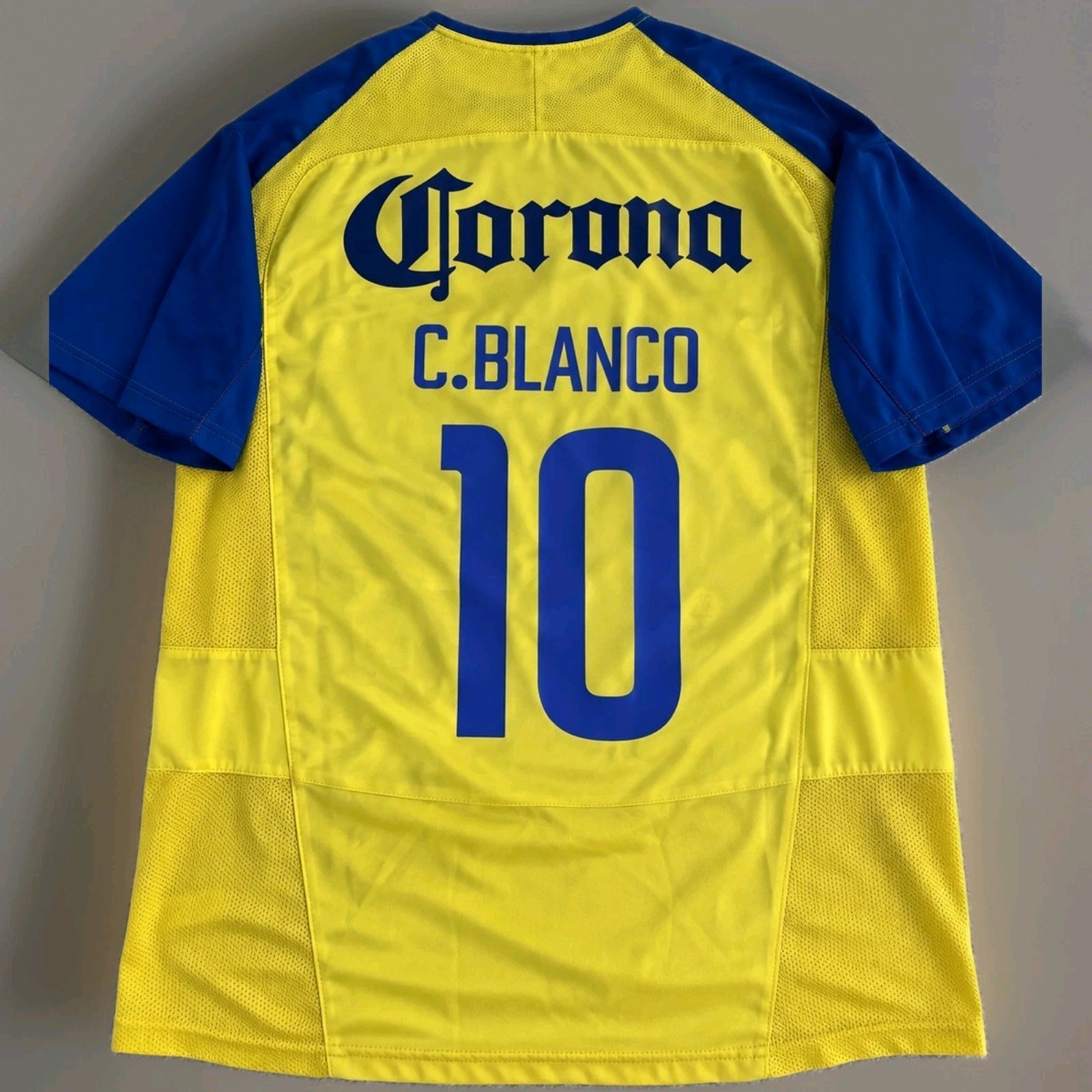 Jersey Club America Aguilas #10 Cuauhtemoc Blanco Nike XL