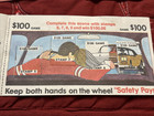 Vintage 1967 Mobil gas station safety stamp stick Booklet with Some Stamps — photo 4