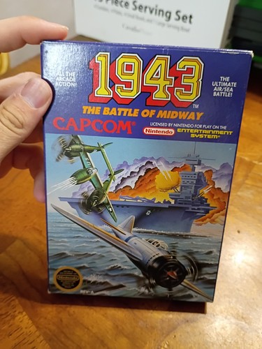 1943: The Battle of Midway Nintendo 1988 NES Complete Cib Used See Pics P - Picture 13 of 13