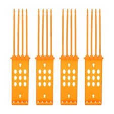 4 Pcs Pigeon Identification Rings Rack Leg Bands Holder Bird Foot Place