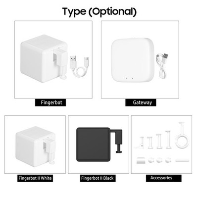 Mini Fingerbot Smart Bluetooth Fingertip Switch Button Pusher For Home Office V1