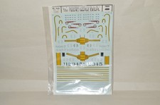 HO scale Microscale decals 87-72 Santa Fe Ry EMD E3/6 PA warbonnet locomotive