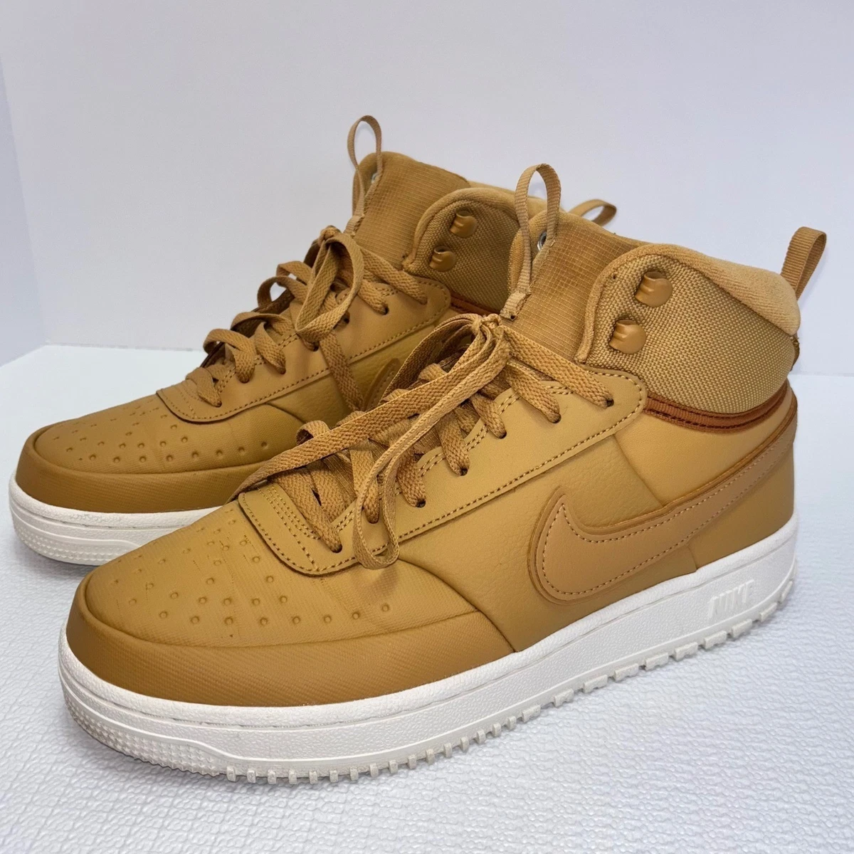 Nike Court Vision Winter Sneakers \'Elemental Gold\' High Top Men\'s Size 11 shoes Nike Court Vision Mid Winter “Elemental Gold”Style:DR7882  main image 4