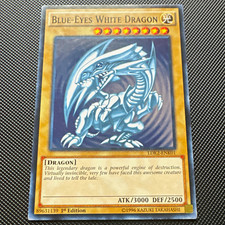 Konami Yu-Gi-Oh Blue-Eyes White Dragon LDK2-ENK01 1st Ed EN ATK/DEF