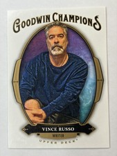 2020 Upper Deck Vince Russo #31 Professional Wrestling Card NM Or Better