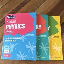 Oxford Revise AQA GCSE Higher Bio Chem Phys Complete Revision & Practice Set
