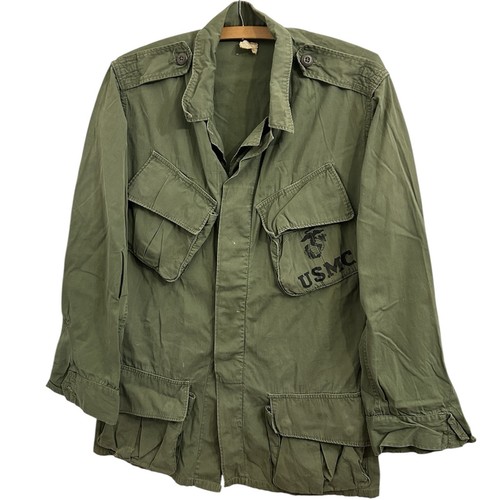 Vietnam War 2nd Pattern Jungle Jacket Poplin Uniform Small-Long OG-107 Fatigue