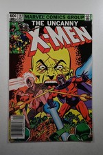 The Uncanny X-Men #161 Newsstand Variant (1982) VG+ Condition moisture stains