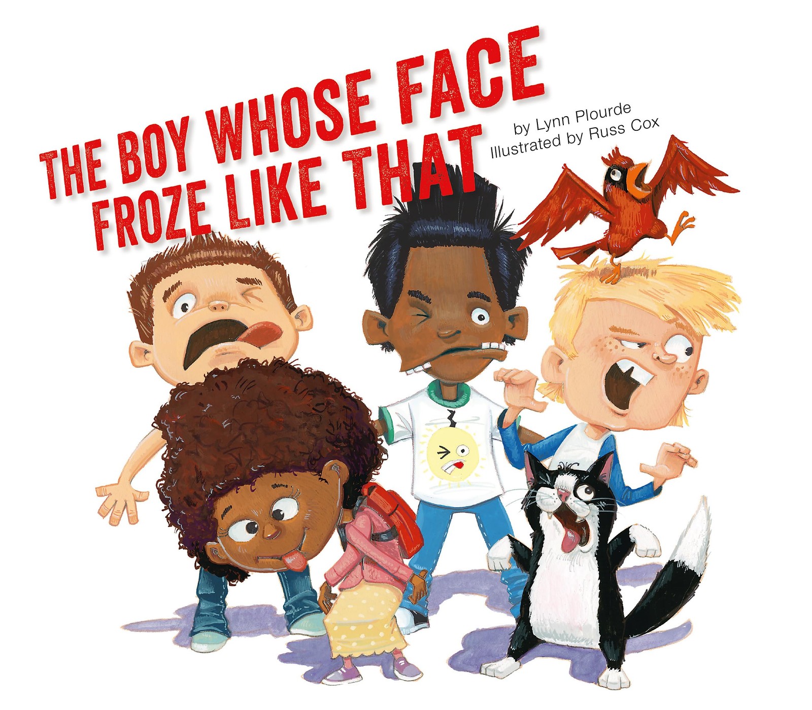 The Boy Whose Face Froze Like That by Lynn Plourde NEW - Image 2