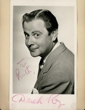 Vintage Derek Roy Signed Photo