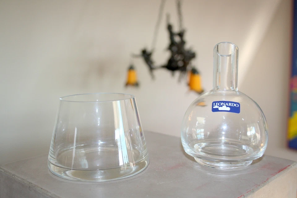 LEONARDO Rum + Kandis Set, nagelneu, in OVP, zweiteilig, Bauhaus Stil, ein Traum - Bild 3 von 4