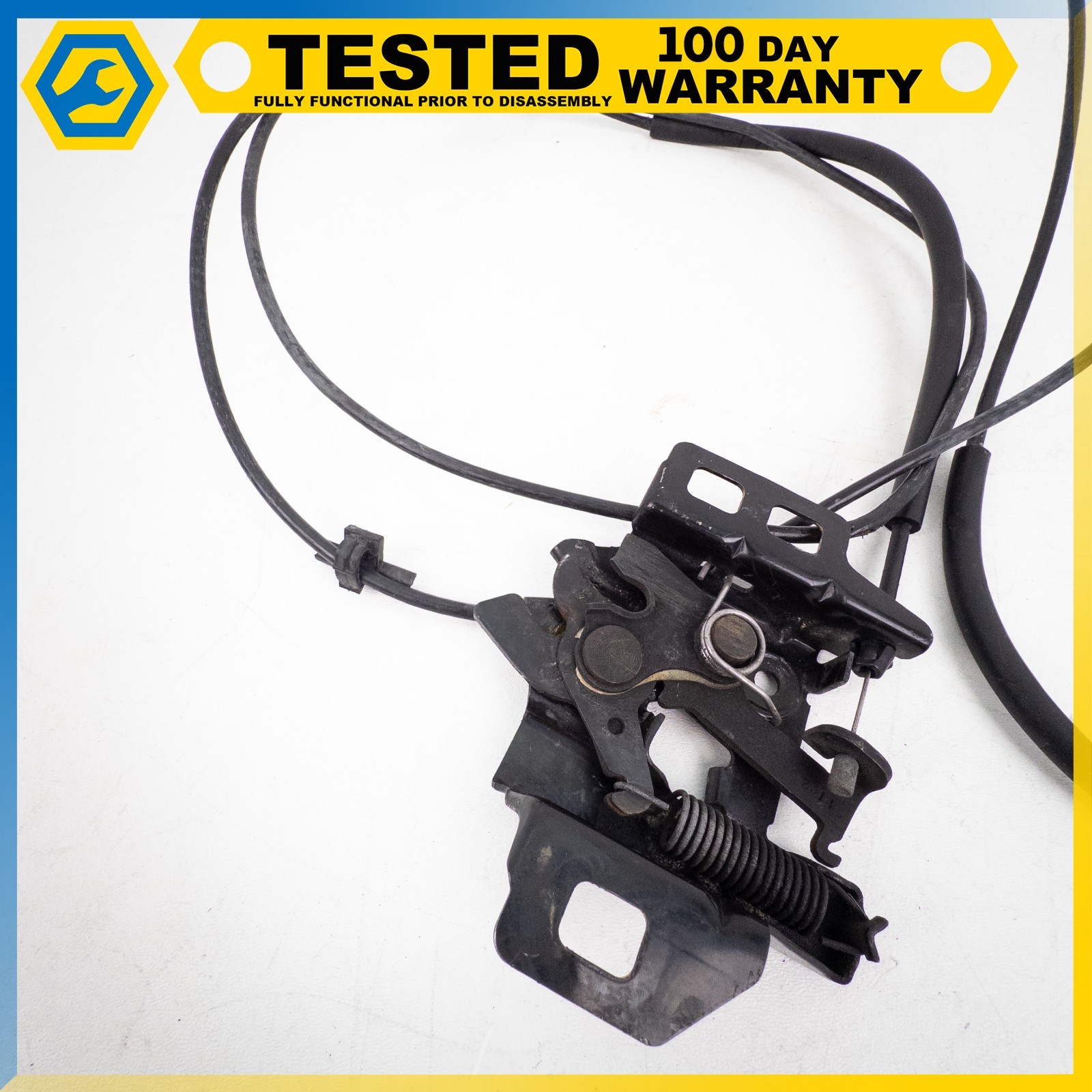 05-13 CHEVROLET CORVETTE C6 FRONT HOOD LATCH RELEASE HANDLE CABLE ASSEMBLY OEM