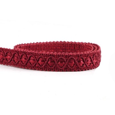 Gimp Braid Trim, 0.59 Inch / 10 Yards Fabric Trim，Gold Silver Fabric Trim