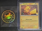 Pikachu (Pokemon Day 2026) MCAP 051/162 Pokemon TCG Card (Cosmos Holo) NM + Coin