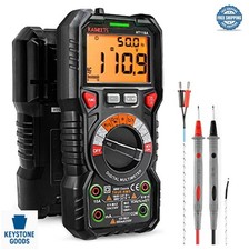 Digital Multimeter Automotive TRMS Tester 6000 Counts NCV Temperature