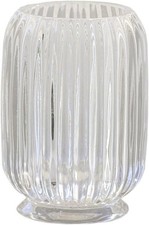 Glass Clear Toothbrush Cup Holder Clear Tumbler Makeup Brush Toothbrush