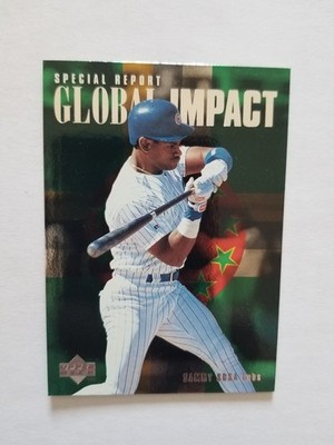 1996 Upper Deck Special Report Global Impact Sammy Sosa #189