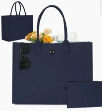 Wholesale ECOHUB Reusable Grocery Bag Heavy Duty Shopping Bag Tote Navy