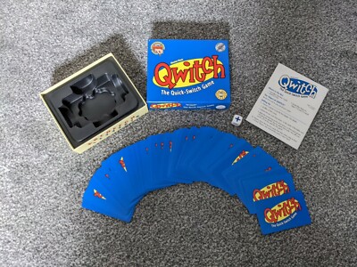 QWITCH - THE QUICK-SWITCH GAME - 2003 - 100% COMPLETE EXC+ COND. SPIELE 100