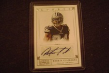 Morris Claiborne 2012 National Treasures Auto Rc 94/99 Dallas Cowboys Mint