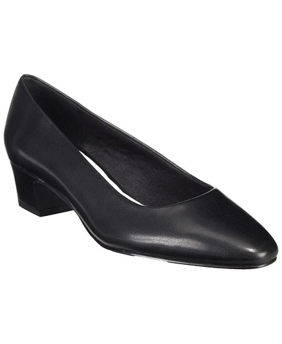 Journee Collection Womens Rishie Slip On Kitten Heel Mule Pump size 7 black Journee Womens Rishie Slip On Kitten Heel Mule Evening Pumps  main image 4