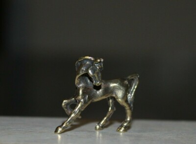 Metallfigurchen Pferd Figurine auch für Setzkasten Horse