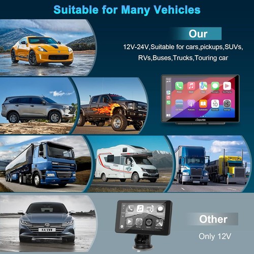 Carpuride W905 4K Dashcam inalámbrica Apple Carplay Android Auto 1080 Cám Traser - Imagen 10 de 10