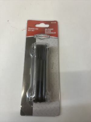 RoadPro 9pc. Folding Hex Key Set - Item #SST-30100 