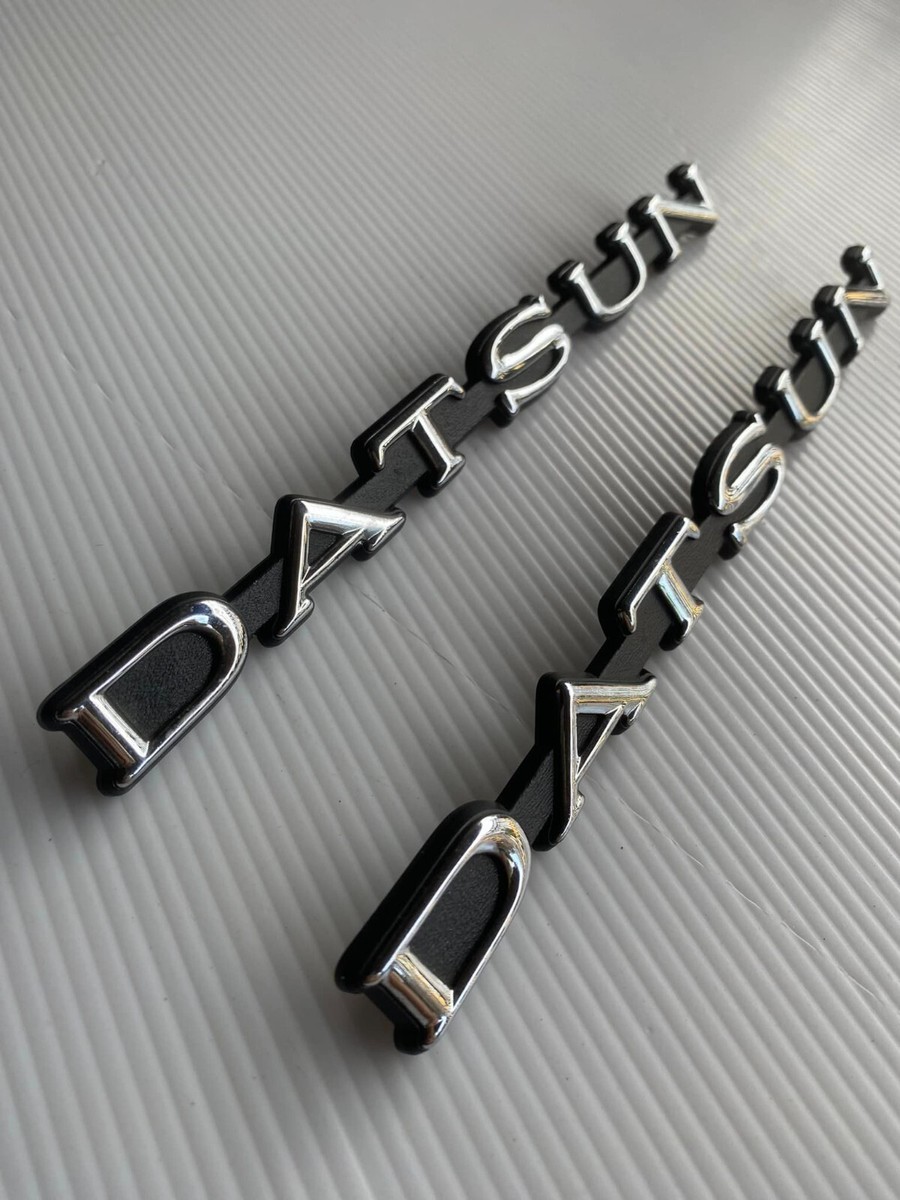 Datsun Cedric 330 280C 260C 240C Side Emblems Badge Genuine NOS