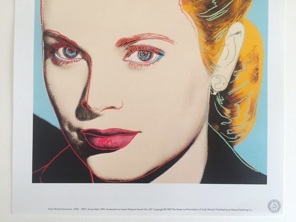Andy Warhol - AndyWarhol 限定品gracekelly Andy Warhol, Grace Kelly, 1984, Screen Print (S)