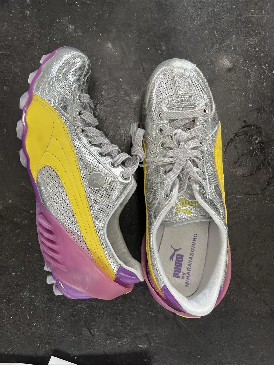 Puma Mihara Yasuhiro Rare Silver/yellow/purple Great Condition!!! | eBay