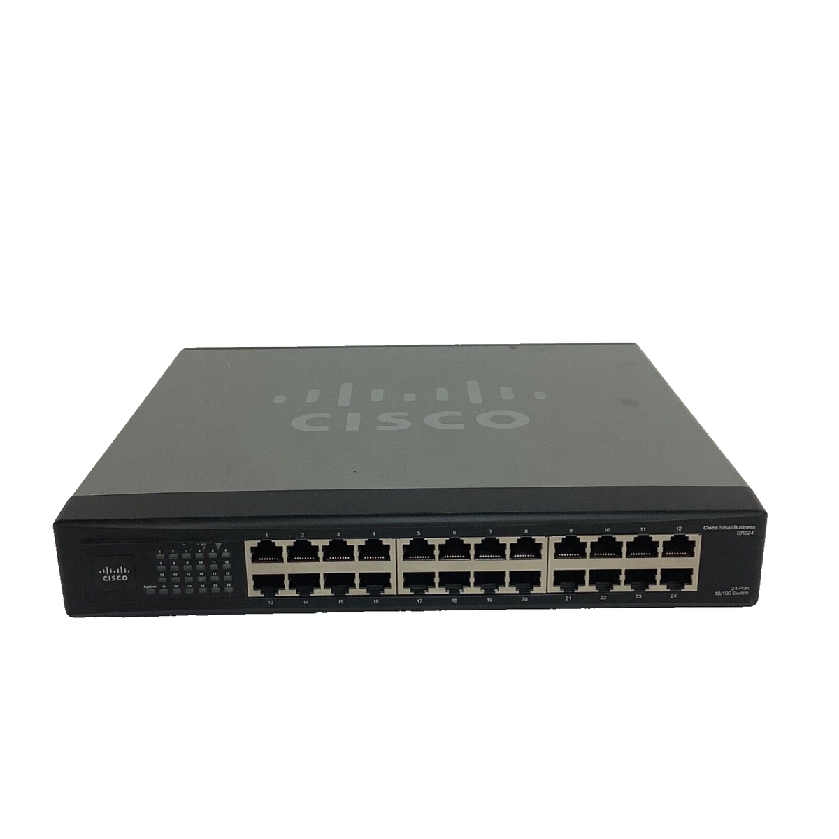 Cisco SR224 v2 24 Port 10/100 Network Switch 882658440793| eBay