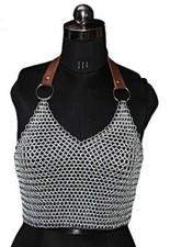 ALUMINIUM Chainmail Butted ring Size 10mm Top Medieval
